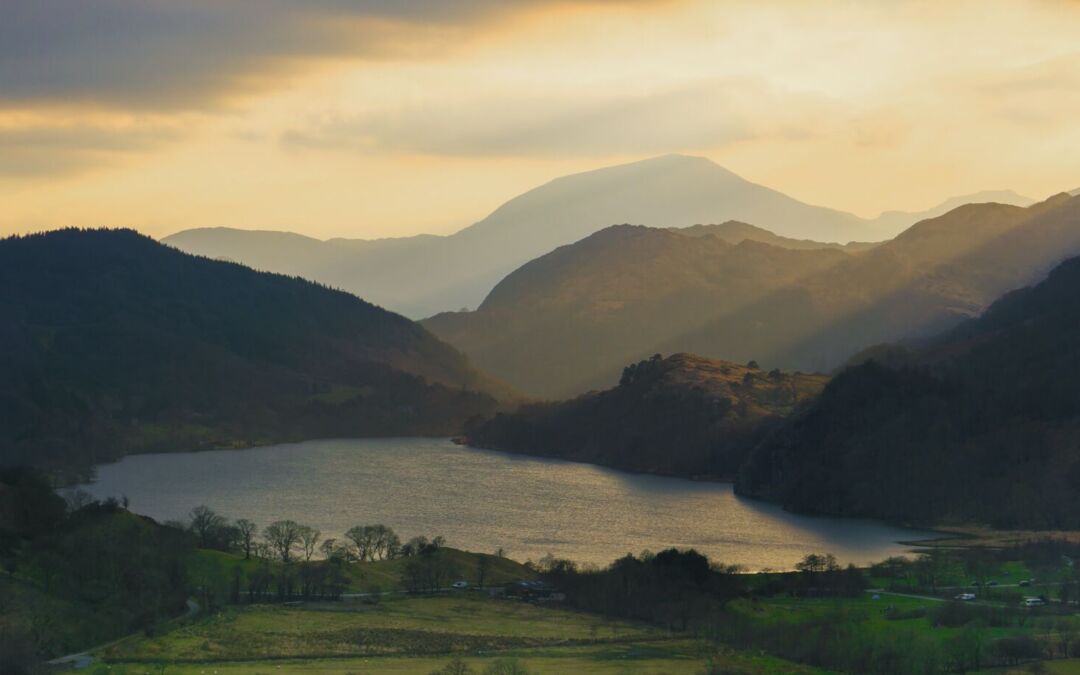 Enjoy a stroll in the surrounding hills while staying at Bron-Y-Wendon Holiday Park